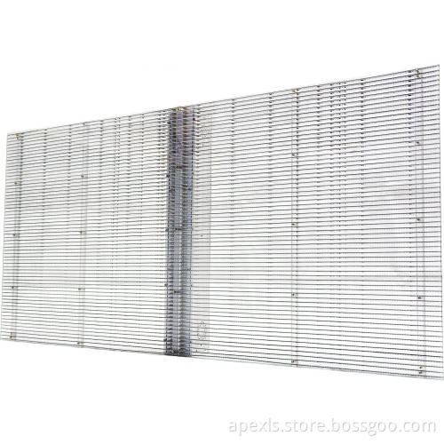 Creative new design glass led display